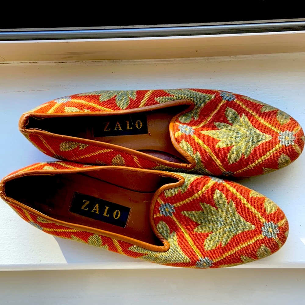 Zalo pattern loafers